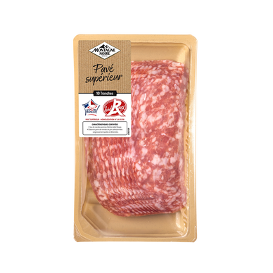 Pavé nature, Label Rouge, VPF, MONTAGNE NOIRE, 10 tranches, 80g