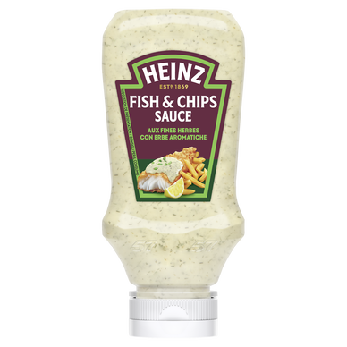 Sauce Fish & Chips HEINZ Flacon Souple Top Down 220ml