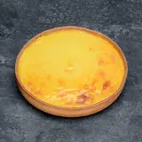 Flan au lait entier,  4 parts, 580g