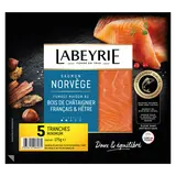 Saumon fumé de Norvège LABEYRIE 5 tranches 175g