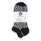 Lot de 6 paires d'invisibles femme