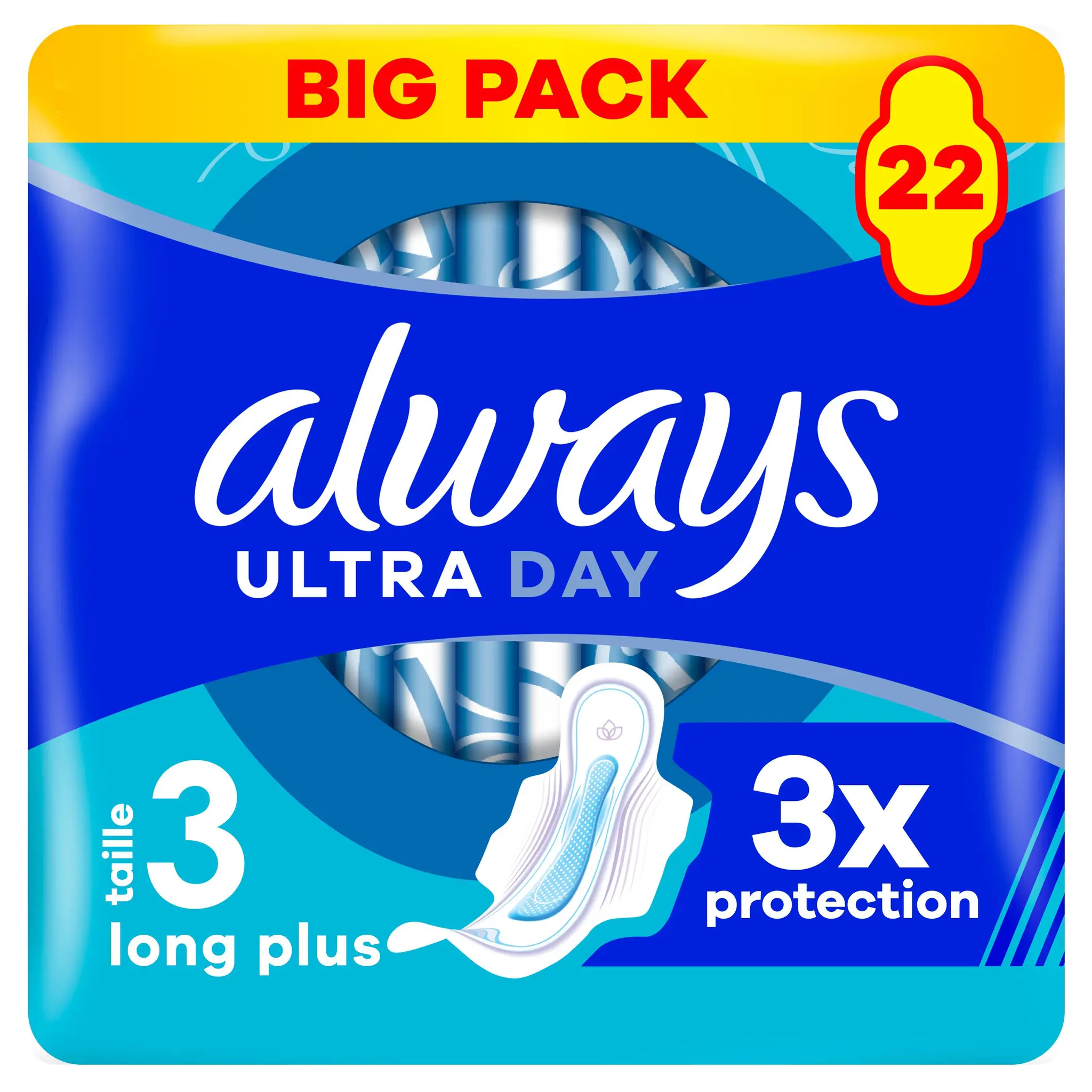 ALWAYS Ultra Day & Night Serviettes hygiéniques avec ailettes