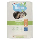 Couches écologiques T2 / 3-6 kg, Tidoo Nature (50 couches)