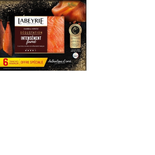 Saumon Fumé de Norvège Intense LABEYRIE
