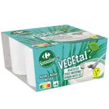 Dessert végétal vegan, au lait de coco et sans produits d'origine animale CARREFOUR SENSATION