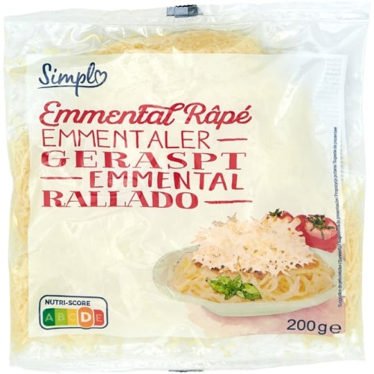 Fromage Râpé Emmental SIMPL