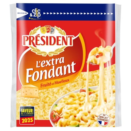 Fromage Rapé Extra Fondant PRESIDENT