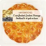 Mini Brioches Coeur Fondant aux Lardons et au Fromage MIX BUFFET