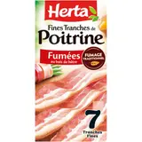 Poitrine de Porc Fumée au Bois de Hêtre HERTA