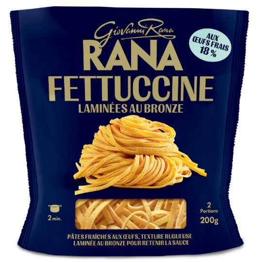 Pâtes Fraîches Fettuccine Laminées au Bronze RANA