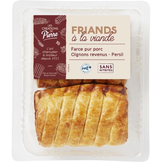Friands à la viande Farce pur porc