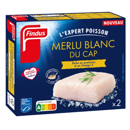 Filets de Merlu Blanc du Cap MSC FINDUS