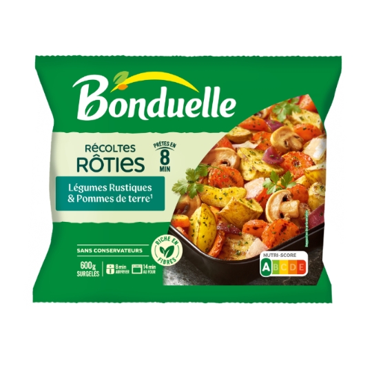 Légumes Surgelés Récoltes Rôties Légumes Rustiques & Pommes de Terre BONDUELLE