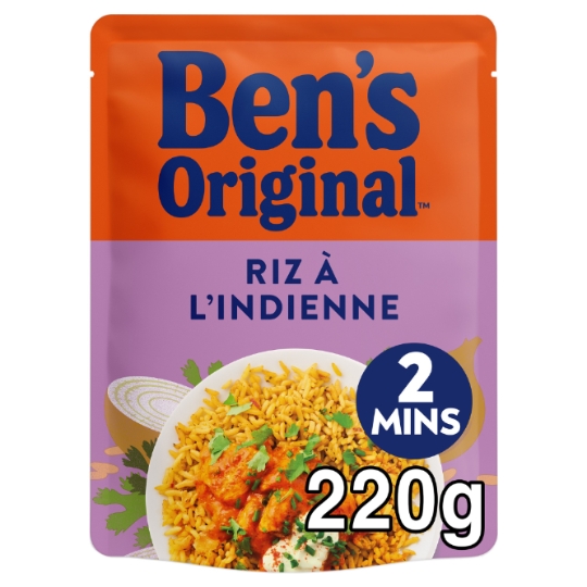 Riz à l'Indienne 2min BEN'S ORIGINAL