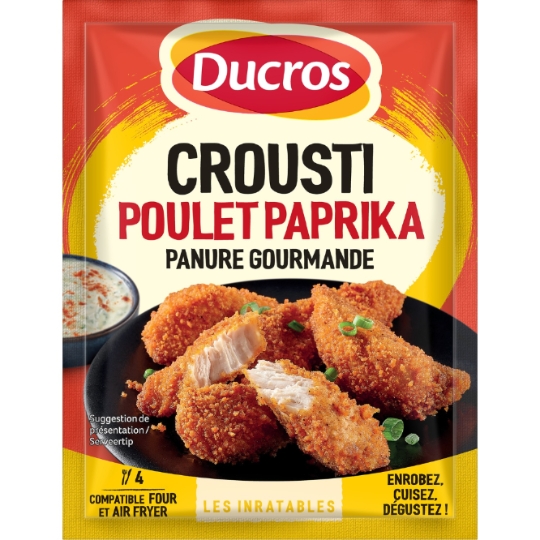 Epices Poulet Paprika Panure gourmande DUCROS