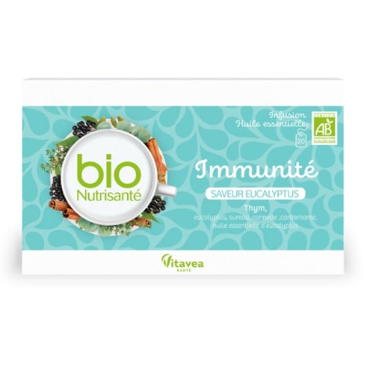 Infusion Immunité et Défenses Naturelles NUTRISANTE