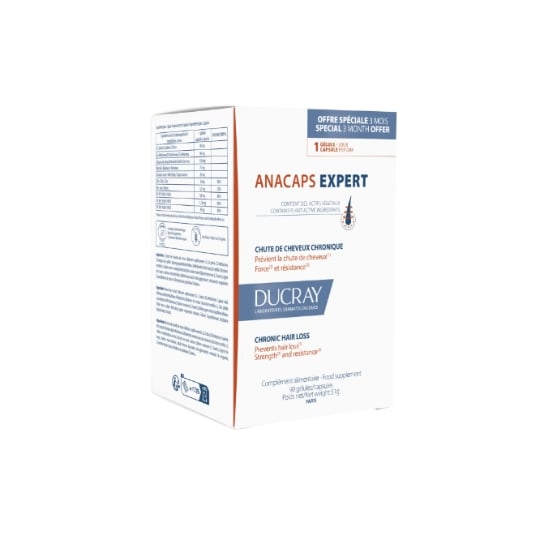 Complément alimentaire Anti-chute Force Et Résistance Cheveux et Ongles DUCRAY