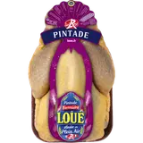 Pintade fermière prête à cuire, LABEL ROUGE, LOUE, France, 1 pièce