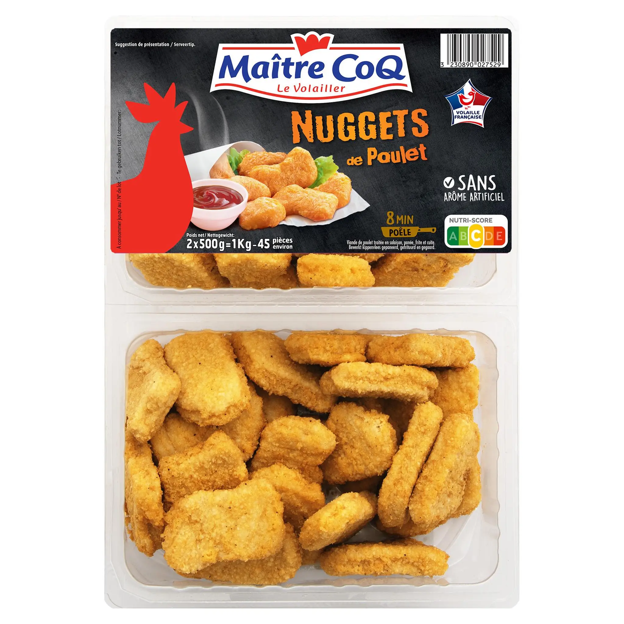 MAITRE COQ Nuggets de poulet