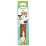 AUCHAN Brosse à dents kids 2+ grenouille souple