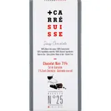 Carré Suisse N°25 Tablette Chocolat Noir 71% Sel de Guérande Bio 100g