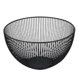 Collection Scala Panier métallique 25,5xH14,5cm noir, 1 pièce