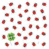 Paperproducts Design Serviette de Coccinelle & trèfle, 20 serviettes de 33 x 33 cm