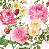 Paperproducts Design Serviette en papier Rosalie, 20 serviettes  de 33 x 33 cm