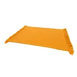 Point virgule Set de table en coton 100% recyclé ocre, 45 x 35 cm