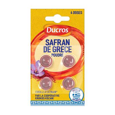 Ducros Safran en Poudre de Grèce, 4  doses