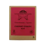 Cabernet d'Anjou rosé AOC Domaine des Fontaines 10.5°, Bag in box 3L