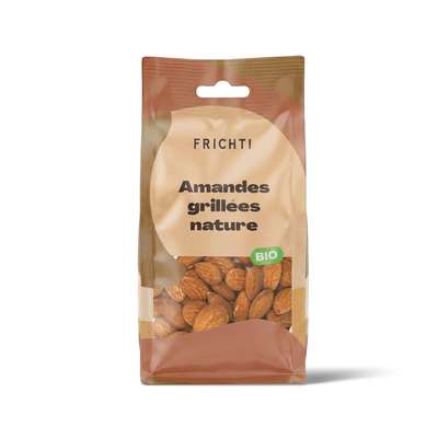 Amandes grillées nature BIO, Frichti (125 g)