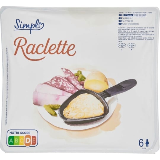 Fromage à raclette SIMPL