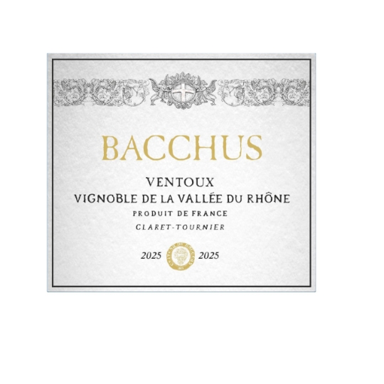 Vin Rosé Ventoux de la Vallée du Rhône Bio CHATEAU DE BACCHUS