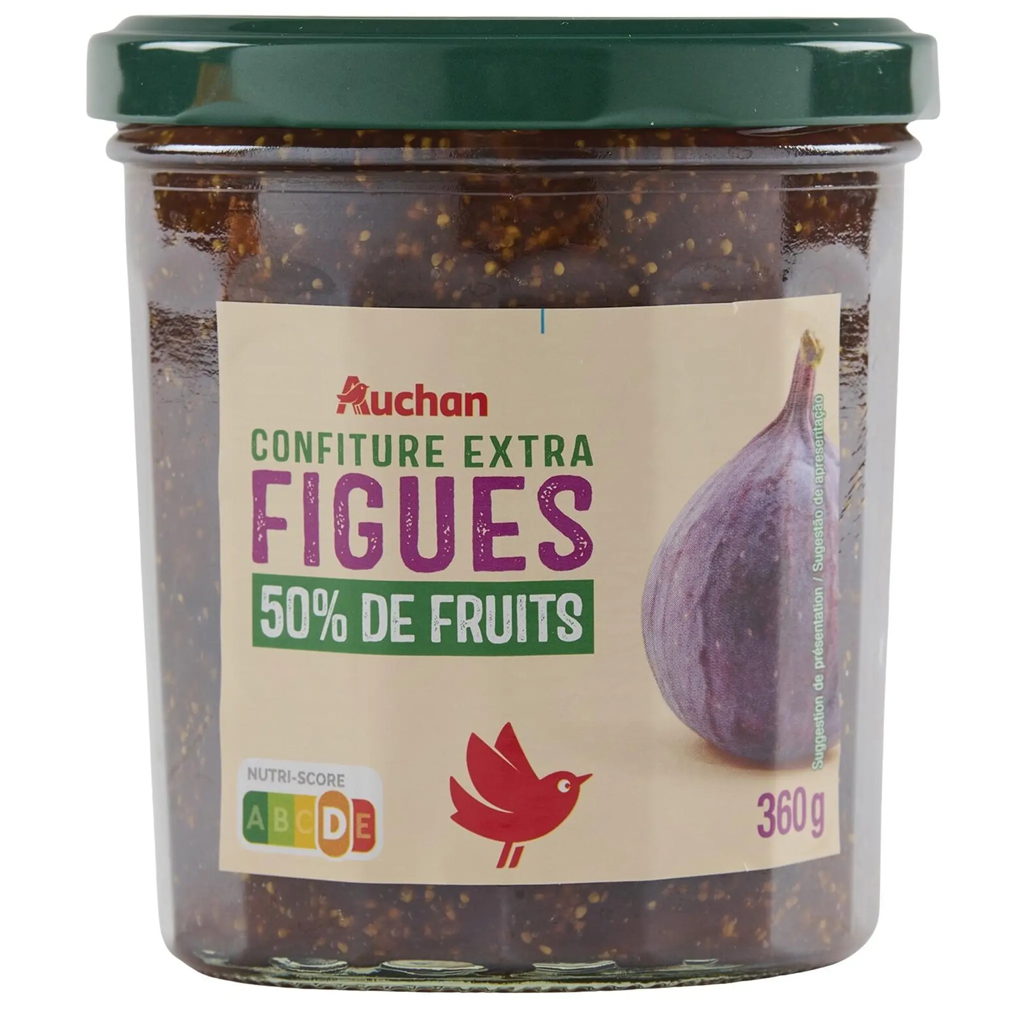 AUCHAN Confiture extra figue