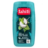 TAHITI Gel douche homme 4en1 menthe et noix de coco glacée