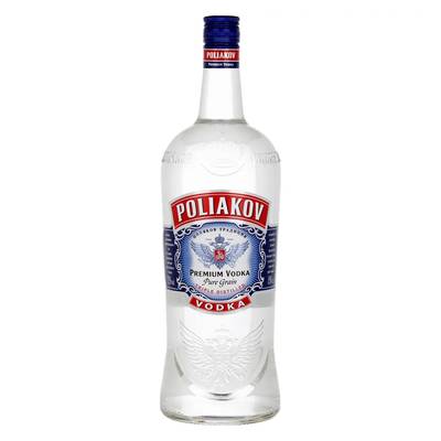 Poliakov Vodka 37.5°, 1,5L