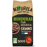 Naturela Café grain pur arabica du Honduras bio Intensité 8, 500g
