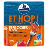 Petit Navire Effilochées de Thon MSC sauce Arrabbiata en sachet micro-ondable, 200g
