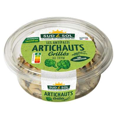 Tartinable d'artichauts grillés, Sud & Sol (125 g)