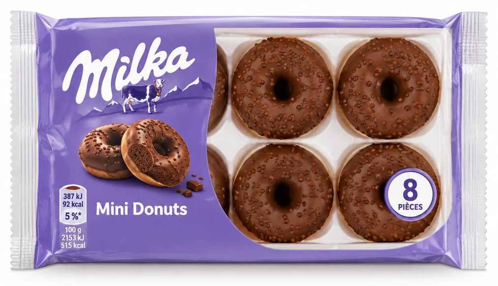 Milka Mini donuts