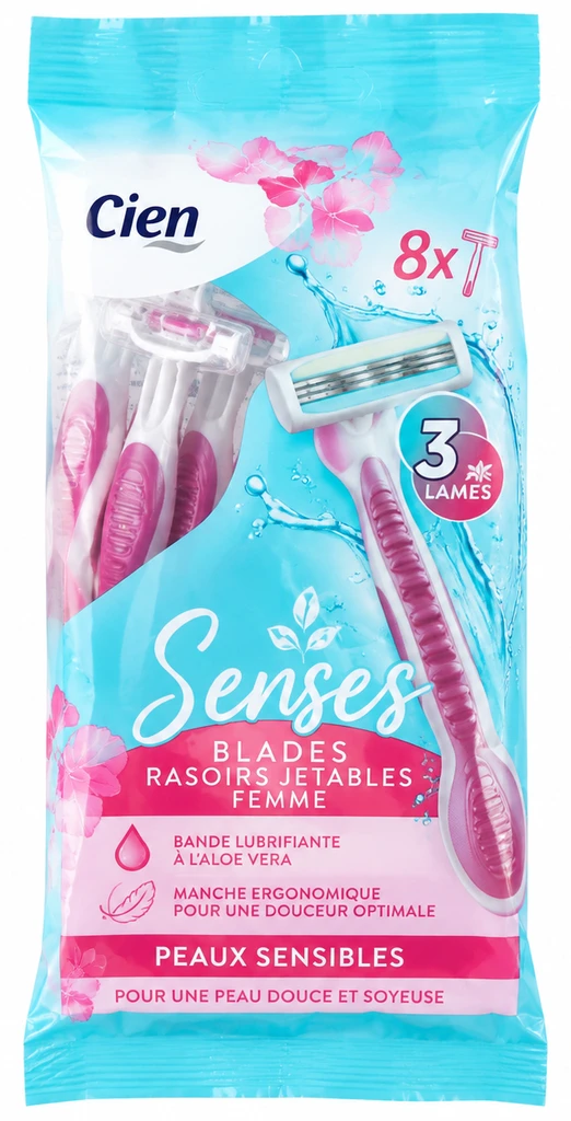 Cien Rasoir jetable femme 3 lames