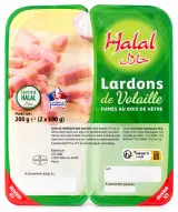 Lardons de volaille fumés halal
