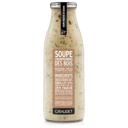 Soupe champignons des bois GIRAUDET
