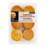 Mini Rolls au Bacon & Cheddar à la Sauce Barbecue MIX BUFFET
