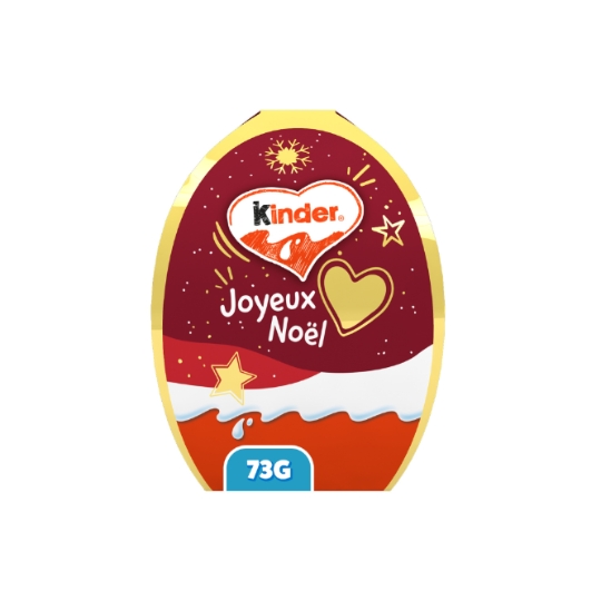 Chocolat Oeuf Joyeux Noël KINDER