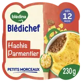 BLEDINA BLEDICHEF - Hachis parmentier, dès 12 mois - 230g - Repas bébé