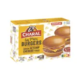Burgers Les P'tits Saveur Ketchup Cheddar Fondu CHARAL