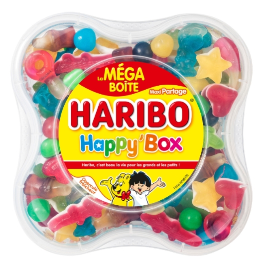 Bonbons Assortiment Happy Box Méga Boîte Halloween HARIBO
