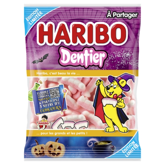 Bonbons Dentier Halloween HARIBO